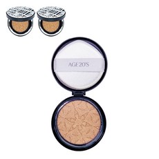 (한정)에이지20S 쿠션 3D 터치 하이 커버 쿠션 블랙 라벨 에디션 본품, 23호 리필, 리필(23호), 1개