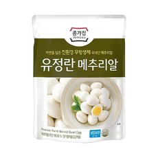 무항생제 깐메추리알 270g 국내산 유정란 소포장 소용량 장조림 반찬 샐러드, 1개