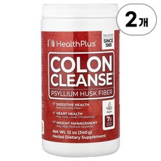 헬스 플러스 콜론 클렌즈(대장 세척) Health Plus Colon Cleanse 340g, 2개