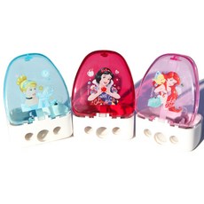 디즈니 캐릭터 3구 연필깎이, 프린세스, 1개