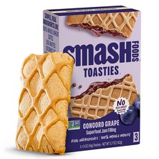 Sm Foods Sm Toasties 콩코드 포도 161.6g(5.7온스), Sm Foods Sm Toasties 콩코드 포도 16