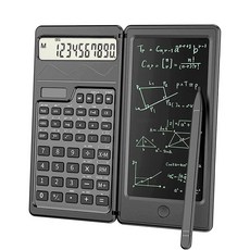 키라비 계산기 공학계산기 메모패드 휴대용 접이식 LCD 전용펜포함 GSG01, 공학용, 1개