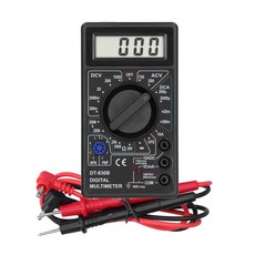 랩앤툴스 디지털 비접촉식 검전기 전류 테스트기, 멀티메타 DT-830B, 1개