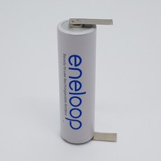 파나소닉 에네루프 1.2V AA 2000mAh 니켈수소 Ni-MH 단자타입 면도기 이발기 바리깡 클리퍼 충전지 브라운 필립스 파나소닉 리필배터리 충전배터리, 1개입, 1개