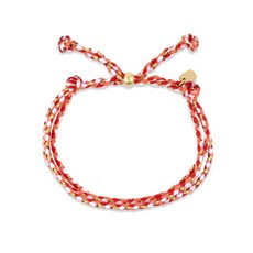 Pura Vida 美國手工編織紅色衝浪手環 摯友羈絆