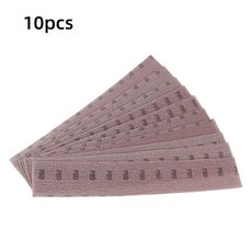 長方形網格干磨砂紙 70x420手推打磨拋光可調變形自粘砂紙漆工磨板, 1個, 70*420網格砂紙400目10張