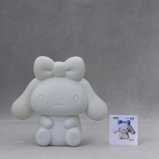 兒童塗鴉玩具 DIY流體獨角獸 彩繪手作材料包, 1個, 玉桂苟小號16×17cm