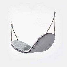 수면용 양면 아이 마스크 아이스 실크 냉온 겸용 조절 가능 여행용 차광 피로, Gray