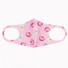 빨아쓰는 아동 초등학생 환절기마스크 어린이 마스크(핑크) 도넛모살라코