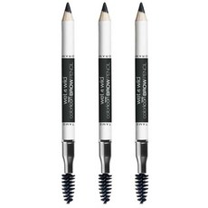 웻앤와일드 컬러아이콘 브로우 펜슬 0.7g, Black Ops, 3개