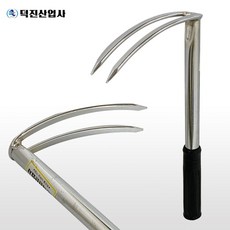 [S스트림] 덕진 일체형 (두발괭이) 잡초제거 곡괭이 텃밭 농기구 stream*022179001EA emo+0312RS