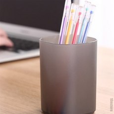 매일발견 연필꽂이 가벼운플라스틱 사각연필꽂이 사각펜꽂이 홈오피스책상 사각펜꽂이, 화이트