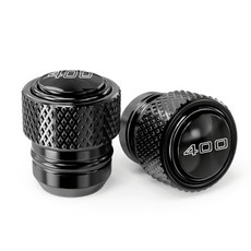 호환 가와사키 Z400 Z500 Z650 Z900 닌자 400 500 650 Z900 RS SE ABS 휠 타이어 부품 타이어 밸브 캡 커버, [14] Black-400