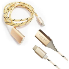 USB C타입 2in1 OTG 케이블 충전 메모리호환 멀티 갤럭시충전케이블