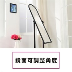 BuyJM 卡特加大活動穿衣鏡，鏡面角度可調，附滾輪設計方便移動, 詳見包裝