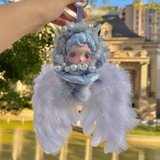 SP Light Weaving Garden 2세대 Manxu 아기 옷 겨울 무브먼트 봉제 펜던트 맞춤 의류 오리지널 DIY 헤어 액세서리 및 모자, 어린이는 포함되어 있지 않으며  SP Light Wea, 헤어피스+날개 2피스 세트