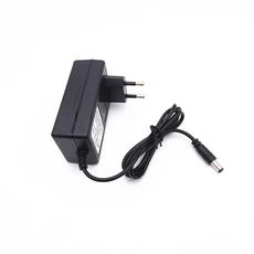 DC 전원 어댑터 LED 조명 사운드 워터 펌프 프린터 모니터 코드 영국 플러그 AU 5.5x2.1mm 공급 장치 24V 3, 01 24V, 02 2A급, 02 EU