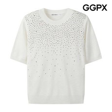 GGPX 지지피엑스 레인보우 핫픽스 니트 GQ5KP031F