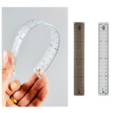 [e모든문구]아이비스 1500 20cm 구부러지는 자 휘는 자, 1개, 색상임의배송