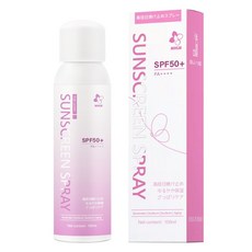 MOLN 高倍防曬噴霧 SPF50+ PA++++ 150ml 清爽透氣防護, 1件, 100ml