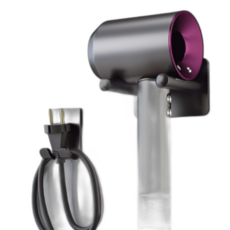 노바앤코 무타공 호텔식 고급 드라이기 거치대, 블랙, 1개