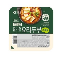 아워홈 요리두부 찌개용, 300g, 8개