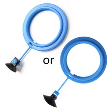 생선 먹이 ​​수족관 금붕어 둥근 모양을위한 안전한 부유 식품 공급기, 1개