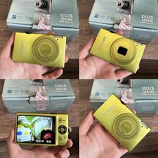 미니 디지털 카메라 홈 디카 포켓 클래식한 캠코더, IXUS 125 HS 프룻그린 99 16M P 고화질