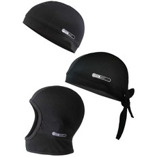 쿨맥스 헬멧 바라클라바 땀냄새 방지 커버 오염 머리, KOMINE 로고(스트랩 2개 포함) 1, 1개, KOMINE 로고(스트랩 2개 포함) 1