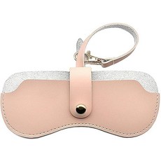 JJLFresheners 핑크 부드러운 가죽 안경 케이스 파우치 가방 정리함 보관 휴대용 선글라스 여성용 남성용 슬리브 및 액세서리 케이스 159957