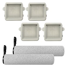 [호환] BNC INT 로보락 F25 Ultra Ace Combo Pro Rt 무선청소기 소모품 롤러 브러쉬 + 헤파 필터 세트, 2세트, 수량