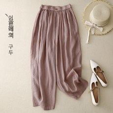 개량 승복 여성 린넨 여름 절복 생활바지 법복 그레이
