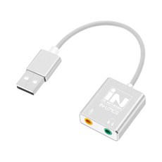 인네트워크 USB 사운드카드 7.1, 1개, IN-U71CS