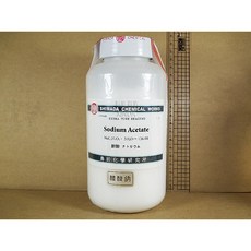 島田 正勤 醋酸鈉 晶體 試藥級 500克, 1個