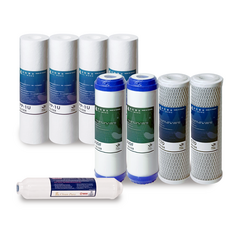 沛旺PEI WANG濾芯套裝，多層過濾除雜質異味，確保飲用水純淨，安裝簡便, 1套, PP-1U一年份