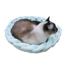 퍼피가드 자이언트얀 바구니 고양이 숨숨집 빅얀, 민트, 1개