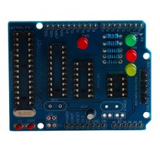 DIKAVS Attiny13A /84/85/ ATMEGA328P ATMEGA8 프로그래밍 쉴드 납땜 키트 ardino Uno R3 Shield (UNO용), DIKAVS Attiny13A /84/85/ ATMEG