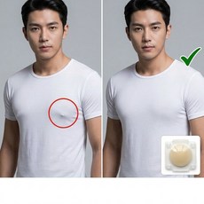 차차앤코 남자 니플밴드 남성 니플패치 초슬림 5cm 숨쉬는 에어홀 통풍 유륜 보호 무점착 매너밴드, 1개