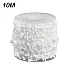 커튼 브라켓 전동 롤스크린 부품 블라인드 줄 구슬 교체 수직 하단 체인 링크 비드 코드 조인 클립 커넥터 균일한 크기의 셔터 로만 쉐이드 10 m 20m, 01 10m