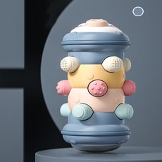 크롤링 롤러 장난감 활동 배 시간 교육 개발 감각, Blue