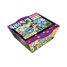 도너랜드 워터픽셀 650알 리필팩 / 만들기 퍼즐 비즈 놀이 아트 블럭, 1개