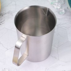 500ml 스테인리스 스틸 계량컵 가벼운 주방용품 액체 소스 밀가루 식초 베이킹 도구 눈금 포함
