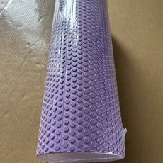 泡沫軸健身按摩滾筒 瑜伽放鬆滾輪, 純色紫色, 1個