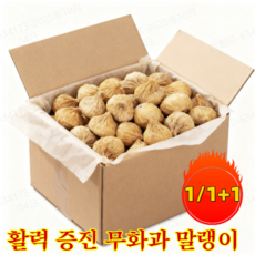 [ 증진] 1/1+1무화과 말랭이 무설탕 말린 무화과 유기농 말린 무화과, 몽글몽글하고 달콤한 100g*3