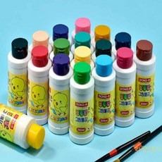 콩콩 물감 황토 그림