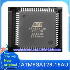 새 ATMEGA128 16AU ATMEGA128 16AU ATMEGA128 16AUR TQFP64 10 개 ~ 100 개/몫 100, 01 20PCS