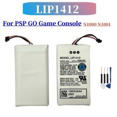 LIP1412 3.7V 930mAh 1500mAh PSP GO N1000 N1001 게임 콘솔 배터리 교체용 충전식 +무료 도구, LIP1412 1500mAh