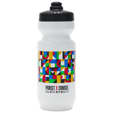 퓨리스트x크림서울 콜라보 디자인 프리미엄 물통, 1개, 650ml, 컬처 믹스 화이트