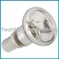 교체 용 램프 E14 R39 30W 스포트라이트 나사 전구 투명 반사판 백열등, 1개