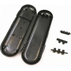 2개 포터블 다트 저장 케이스 플라스틱 홀더 액세서리 가볍고 휴대하기 쉬운 정리용 팁 블랙